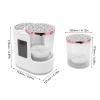 Electric Makeup Brush Cleaner,Portable Automatic USB Cosmetic Brushes Cleaner Tool,850 RPM Cosmetic Brush Cleaner Dryer Machine Automatic 2H 5H Drying Timer view 3