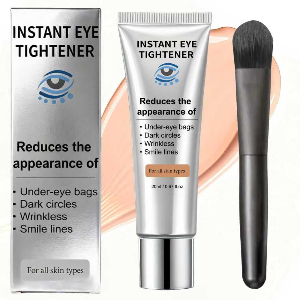 Temporary Eye Tightener, Instant Eye Serum, Reduces Bags, Puffiness, Smooths Wrinkles, Fine Lines Anti-Aging Repair Serum Formula, Anti Aging Skin Care Treatment Women and Men
