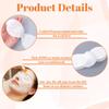 Aphumedc 100PCS Eyelid Sheets, Disposable White Cotton Paper Eyes Pads for Eye Care, Non Woven Patches for Facial Spa Home Beauty Wet Compress, Eyes Covers for DIY Skincare view 4