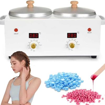 COYEUX 1000ml Double Digital Wax Heater Warmer, Hand and Feet Paraffin Wax Warmer Machine with Adjustable Temperature, for Home, Hair Removal, Women Salon