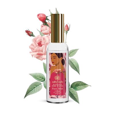Kannauj Rose Water Face Mist Gulab Jal, Cleansing Toning & Silky Smooth Skin | Pores Minimising Face Mist (100ml)