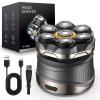 HOOICB Bald Head Shaver for Man, Cordless Electric Razor with 7D Floating Blades, Wet & Dry Use, USB Rechargeable Grooming Kit view 1