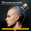 HOOICB Bald Head Shaver for Man, Cordless Electric Razor with 7D Floating Blades, Wet & Dry Use, USB Rechargeable Grooming Kit view 2
