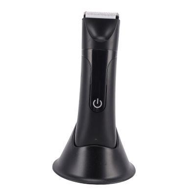 Ymiko Professional Body Hair Trimmer with R Shaped Corner Design, 2 Detachable Limit Comb for Men's Grooming, Ergonomic Handle Grip for Precision Trimming, Stainless Steel Blades, ABS