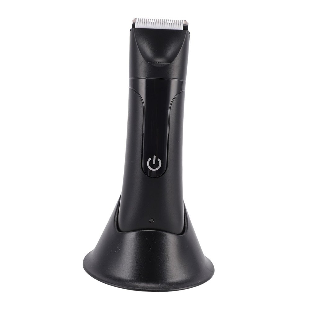 Ymiko Professional Body Hair Trimmer with R Shaped Corner Design, 2 Detachable Limit Comb for Men's Grooming, Ergonomic Handle Grip for Precision Trimming, Stainless Steel Blades, ABS