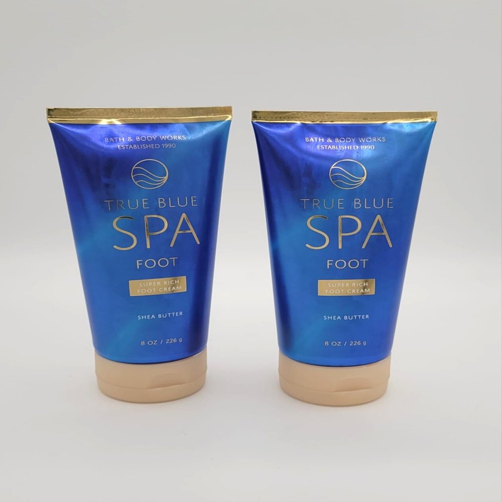 2 True Blue Spa SUPER RICH FOOT CREAM 8 oz Bath Body