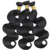 Human Hair Body Wave Bundles Brazilian Human Hair Body Wave Bundles 100% Unprocessed Virgin Body Wave Quick Weave Raw 3 Bundles 20 22 24inch Deals Natural Black view 4