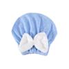 Absorbent Hair Towel Wrap, Soft and Comfortable, Yellow, Blue, Super Absorbent Turban, Anti-frizz Hair Wrap, Lightweight Design, for Shower Beach Home Dorm Apartment view 1