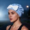 Absorbent Hair Towel Wrap, Soft and Comfortable, Yellow, Blue, Super Absorbent Turban, Anti-frizz Hair Wrap, Lightweight Design, for Shower Beach Home Dorm Apartment view 2