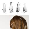 160pcs Silver Small Alligators Hair Clip Metal Barrettes For Hair Accessories And Fashion Styling Hairpin Craft Supplies view 2