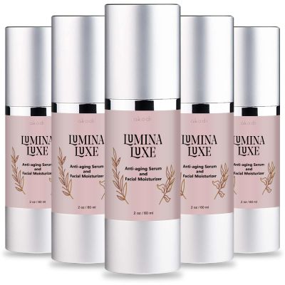 akodi Lumina Luxe - Lumina Luxe Anti-aging Serum - La Levee Ageless Moisturizing Cream - 5 pack/10 oz