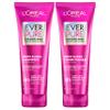 L'Oreal Paris Sulfate Free Iron Sleek Smoothing Shampoo and Conditioner, Frizz Control and Humidity-Resistant Formula with Alpha-Acids, EverPure Hair Care, 1 Kit view 1