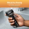 Edge+ PRO Precision Smooth Foil Shaver Professional Waterproof Titanium Foil Electric Shaver for Men with Built-in Pop-Up Hair Trimmer & LED Display, by BOX90210 view 2