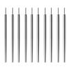 Ywmsfl 10 Pack Piercing Taper Stainless Steel Threading Needle Piercing Tool Nipple For Ear Nose Belly Tongue Lip view 1