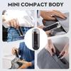 2-in-1 Nose Hair Trimmer - for Effortless, Waterproof Nasal Hair Cutter with Digital, Groom with Precision, Rechargeable, Electric Nose Hairs Trimmer for Men Women (Black*Blue) view 3