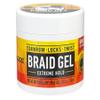 AllDay Locks Braid Gel (5 oz) | Extreme Hold, High Shine | Frizz & Flake-Free Edge Control | Tea Tree, Lavender, Peppermint Oil | Slick & Style Braids, Locks, Twists, Cornrows | 5 oz view 1