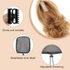 14Inches Claw Clip Ponytail Extension Synthetic Hair Extension Ponytail Clip on Ponytail For Women Natural Looking Hairpiece(Black) view 4