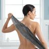 2-Pack Exfoliating Body Scrubber Long Dual-Sided Wash Cloths for Showering, Back Exfoliation Towel. view 2