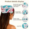 RODAILYCAY 4 PCS Hair Scarf, Christmas Snowflake Chiffon Bandanas Kerchief, Non Slip Triangle Headband Bandana for Women Girls view 3