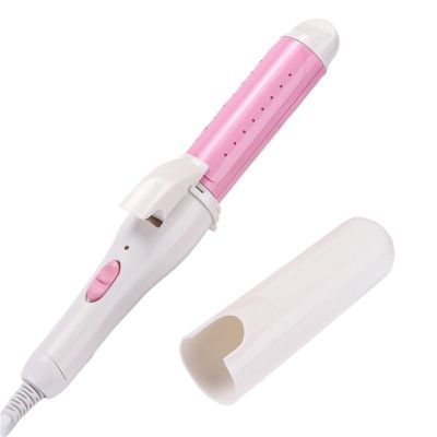 Hair Iron Flat 2-in-1 Ceramic Coating Hair Straightener Comb Hair Curler Beauty Care Iron Healthy Beauty Curling Irons Flat Iron(Product 3-Pink,AU)