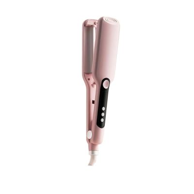 13mm Egg Roll Electric Hair Curling Iron Automatic Lambswool Curling Tool Long Lasting French Styling Wave Crimping Iron Styler(Pink,US)