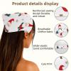 RODAILYCAY 4 Packs Hair Scarf, Chiffon Bandanas Kerchief, Christmas Flamingo Cactus Non Slip Triangle Headband Bandana for Women Girls view 3