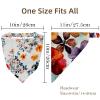 RODAILYCAY 4 Pieces Hair Scarfs, Elastic Hair Scarf Headband, Watercolor Flower Triangle Kerchief, Head Hairband Bandanas view 4