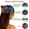 RODAILYCAY 4 Pack Hair Scarfs, Elastic Hair Scarf Headband, Triangle Kerchief, Christmas Gingerbread Head Hairband Bandanas view 3