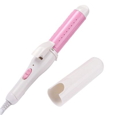 2021 9mm-38mm Professional Ceramic Hair Curler Curling Iron Roller Curls Wand Waver Styling Tools(Product 2-Pink,UK)
