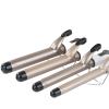 2021 9mm-38mm Professional Ceramic Hair Curler Curling Iron Roller Curls Wand Waver Styling Tools(Product 2-Pink,UK) view 2