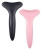 2PCS Mascara Shield, Silicone Mascara Applicator Guard, Mascaras Guard for Eyelashes, Reusable Eyeliner Stencils, Multifunctional Eyeshadow Applicator Guide Tool for Beginners and Makeup Masters view 1