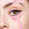 2PCS Mascara Shield, Silicone Mascara Applicator Guard, Mascaras Guard for Eyelashes, Reusable Eyeliner Stencils, Multifunctional Eyeshadow Applicator Guide Tool for Beginners and Makeup Masters view 4