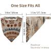 RODAILYCAY 4 PCS Hair Scarfs, Elastic Hair Scarf Headband, Retro Abstract Ethnic Pattern Triangle Kerchief, Head Hairband Bandanas view 4
