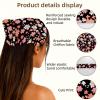 RODAILYCAY 4 Piece Little Flower Pattern Hair Scarfs Headband, Triangle Head Scarves, Non Slip Hair Bandanas, Head Kerchief for Women Girls view 3