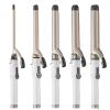 Hair Curlers Waves Electric Professional Ceramic Hair Curler Curling Iron Roller Curls Wand Waver Styling Tools(Product 2-Golden,EU) view 2
