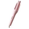 Negative Ions Automatic Curling Wand Large Wave Curler Rod Iron Professional Hair Curler Styling Tools(Pink,UK) view 3