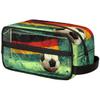 LCLJJDMBM Soccer Field Soccer Boys Travel Toiletry Bag Waterproof Wash Bag Shower Shaving Bag Cosmetic Organizer Makeup Bag Portable Toiletries Accessories for Women Men Soccer view 1