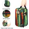 LCLJJDMBM Soccer Field Soccer Boys Travel Toiletry Bag Waterproof Wash Bag Shower Shaving Bag Cosmetic Organizer Makeup Bag Portable Toiletries Accessories for Women Men Soccer view 3