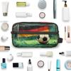 LCLJJDMBM Soccer Field Soccer Boys Travel Toiletry Bag Waterproof Wash Bag Shower Shaving Bag Cosmetic Organizer Makeup Bag Portable Toiletries Accessories for Women Men Soccer view 4