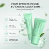AKARY Gentle Green Tea Exfoliating Gel, Deep Cleansing Peeling Gel for Face and Body, Moisturizing & Rejuvenating, Gently Smooth, Refreshing & Oil Control, Lightweight Scrub for All Skin Types, 1.05oz view 2