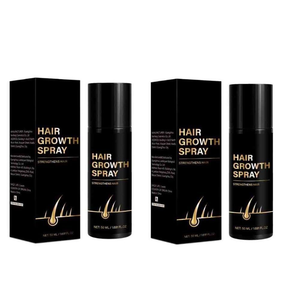 2PCS Thickening Spray Hair Building Fibers,Restore Damage,Thicken Hair, Treatment for Men & Women