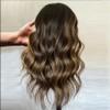 GVGFSTS 100% Raw Human Hair Wigs Honey Blonde Highlights Brunette Wig 13x6 Lace Frontal Human Hair Glueless Wigs 200% Density (13x6 Lace front Wig, 20 Inch) view 4