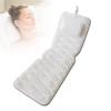 aKpJhgD Full Body Bath Pillow Mat & Cushion - 13 Suction Cups - Spa Relaxation with Thick Padding, Headrest, Neck, and Shoulder Support - Ideal for Bathtub Soaking view 1