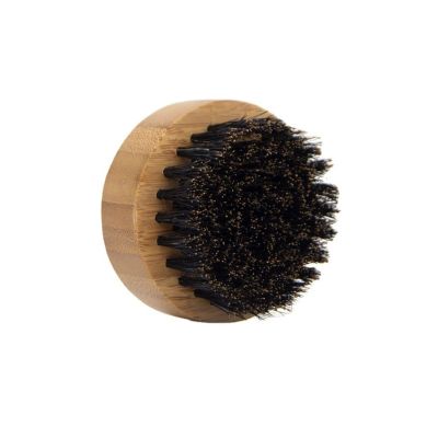 LOKLNEYK 10 Sets Men Beard Grooming Brush - Teak Bamboo & Horsehair Round Brush for Facial Hair Care