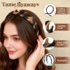 SROCOPT Silicone U Shape Fashion Tooth Hair Comb Headband, 2026 New Zig Zag High Cranium Head Bands for Women's Hair Non Slip, Reversible Korean Headbands with Teeth(Black,1pcs) view 2