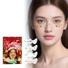 Face Freckles Glitter, 4-Piece Sparkly Holiday Patches, Cute Fake Freckles for Face Use, Premium Cosmetic Material, Girls Teens Women Festival Cosplay, Party Celebration Masquerade Purpose view 4