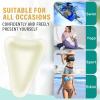 Camel Toe Concealer, 4Pcs Reusable Invisible Camel Toe Hider, Seamless Camel Toe Cover for Leggings and Swimwear view 4