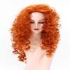 DOPI Orange Red Halloween Wig Long Wavy Curly Full Head Hairpiece for Women Cosplay Costume Party view 4