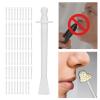 Nose Wax Stick Nasal Hair Removal Wax Applicator Disposable Eyebrow Lip Hair Waxing Tool For Men Women 60pcs view 2
