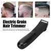 Gucagle Electric Body Hair Trimmer Ceramic Cutter Head USB Rechargeable Men's Groin Armpit Chest Hair Clipper Smoothing Skin Safety Blade Ergonomic Handle ABS Alloy view 4